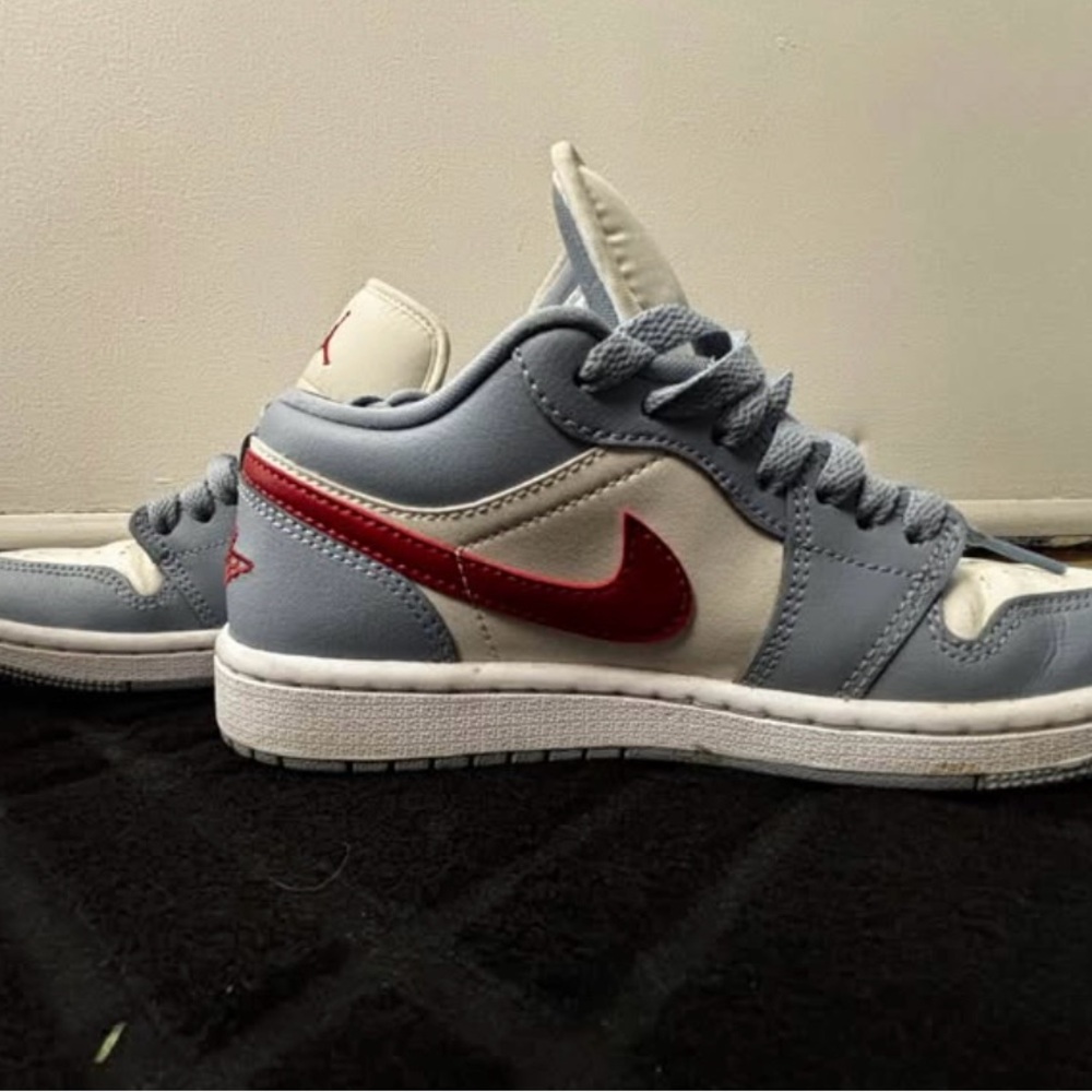 Jordan Red and Blue Women's Sneakers
